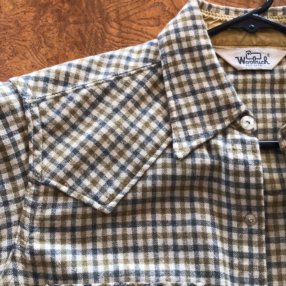 Vintage Wool Button Down Woolrich - image 6